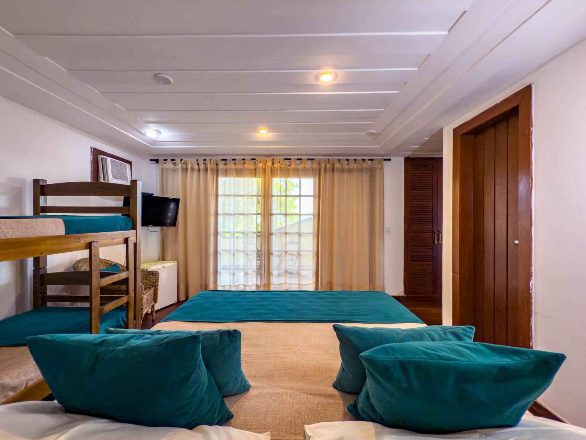 Habitación Cuádruple con vistas al mar